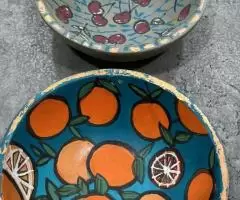 Handpainted fruit bowl (1 set)