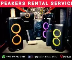 Rent a Speakers in Dubai | Speakers Rental Dubai | Speakers On Rent