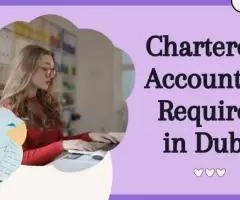 Chartered Accountant Required in Dubai