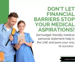 Get the expert UAE's Affordable Medical Personal Statement Help