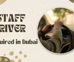 STAFF DRIVER Required in Dubai