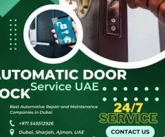 Automatic Door Lock Service UAE  +971545512926
