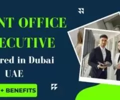 Front Office Executive Required in Dubai