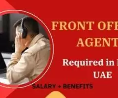 Front Office Agent Required in Dubai