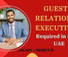 Guest Relations Executive Required in Dubai