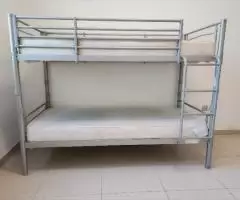 Bunk bed with 2 mattress