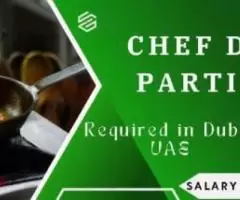 Chef de Partie Required in Dubai
