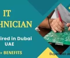 IT Technician Required in Dubai