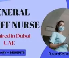 General Staff Nurse Required in Dubai