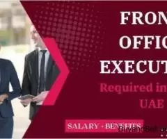 Front Office Executive Required in Dubai