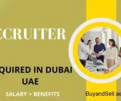 Recruiter Required in Dubai