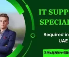 IT Support Specialist Required in Dubai