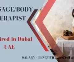 Massage/Body therapist Required in Dubai