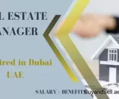 Real Estate Manager Required in Dubai