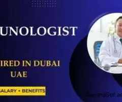 Immunologist Required in Dubai