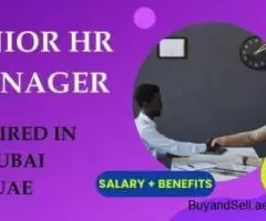 Senior HR Manager Required in Dubai
