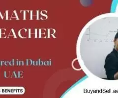 Maths Teacher Required in Dubai
