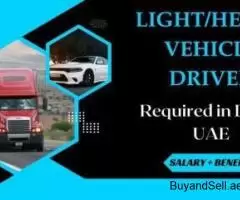 Heavy / Light Vehicle Driver Required in Dubai