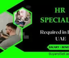 Human Resources Specialist Required in Dubai