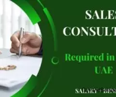 Sales Consultant Required in Dubai