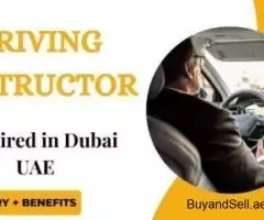 Driving Instructor Required in Dubai