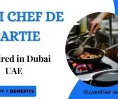 Demi Chef de Partie Required in Dubai