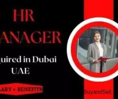 Human Resources Manager Required in Dubai