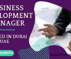 Business Development Manager Required in Dubai