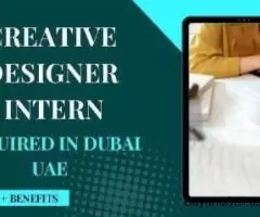 Creative Designer Intern Required in Dubai