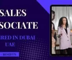 Sales Associate Required in Dubai