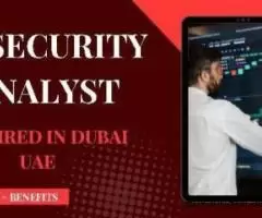 IT Security Analyst Required in Dubai