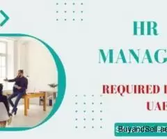HR manager Required in Dubai