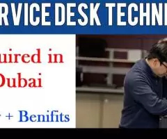 Information Technology Service Desk Technician Required in Dubai