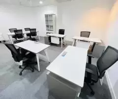 Spacious Office With All Amenities | Fully Furnished