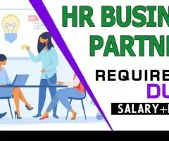 HR Business Partner Required in Dubai