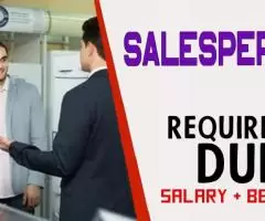 Salesperson Required in Dubai -