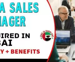 Area Sales Manager Required in Dubai