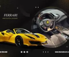 Ask for Priceأطلب السعر - Ferrari 488 Pista Spider 2020